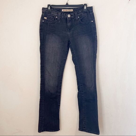 Big Star Kayla Straight Mid Rise Jeans 28R - Picture 1 of 10